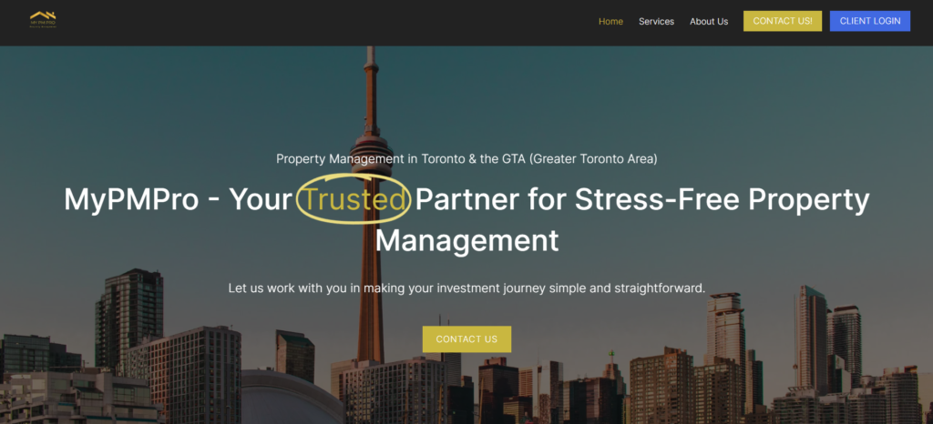 Case Study - How we built a Property Management website from scratch to save the business owner 2+ hours EVERY DAY - MyPMPro